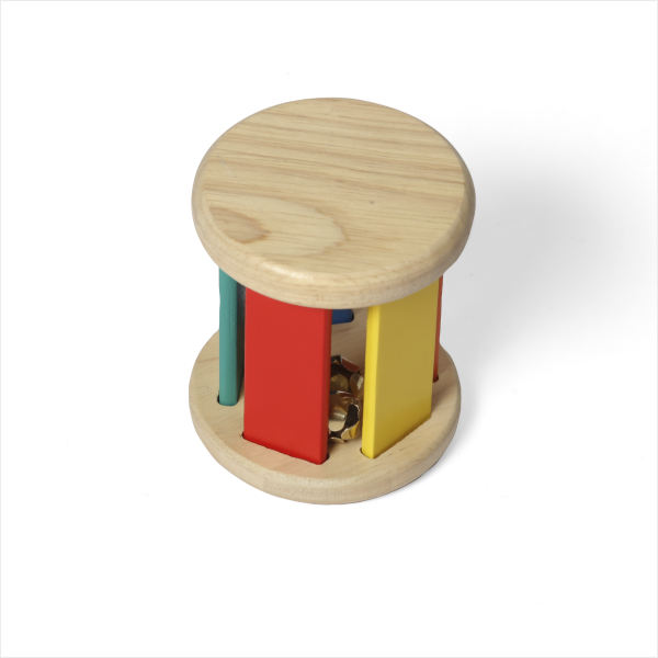 Wooden Roller Rattle